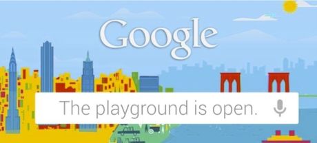 Google - The playground is open.